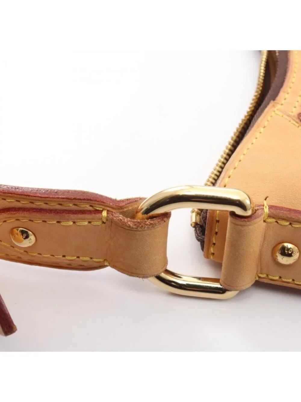 Louis Vuitton Shoulder Bag Thames PM Canvas Leather